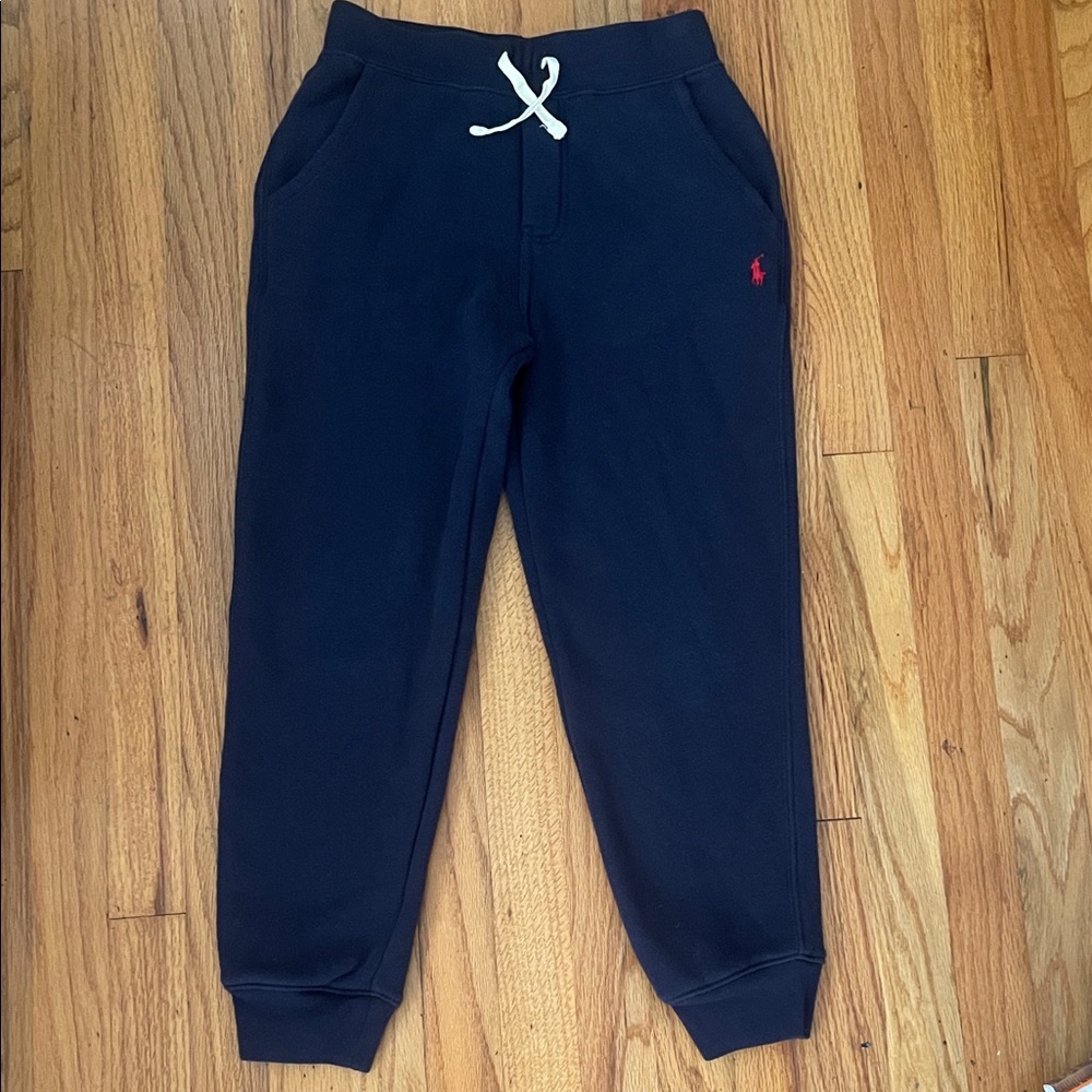 POLO Ralph Lauren Navy Blue Sweatpants- Size 8